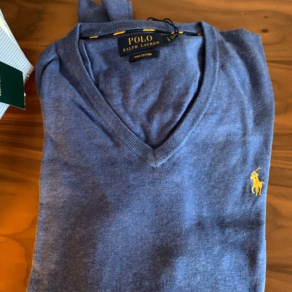 Men’s Lauren Ralph Lauren shirt and sweater NWT - Picture 3 of 4